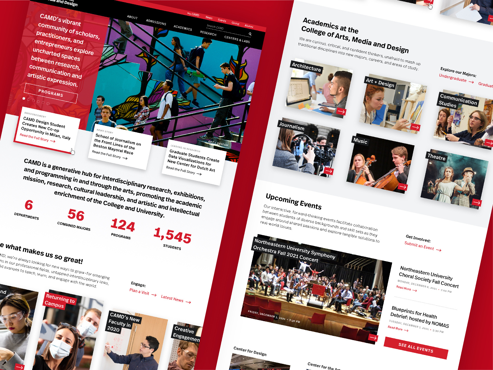 Northeastern University CAMD Homepage