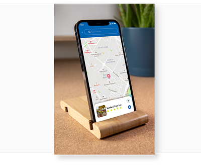 Map adobe xd app dailyui dailyui029 dailyui29 design iphone12 map ui ux