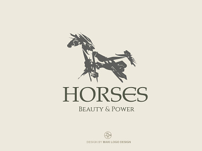 Horse(s) Logo animal art heart hippodrome horse horse art horse life horse logo horse phorography horses jockay logo love nature race racing run speed sport wild
