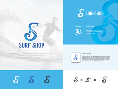 S SURFING LOGO 3d type logo abstract logo best blue logo best presentation blue gradiant logo blue logo brand identity brand logo custom design expert designing ocean professional logo s logo sea logo shop logo surf logo surfing logo top logo unique design web design services