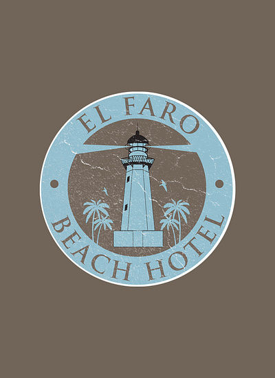 El Faro Beach Hotel Branding branding logo logo design