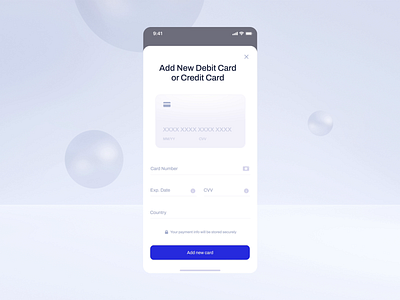 FinTech Mobile App: Card Scanning 3d animation app bank branding card cash debit design finance fintech graphic design illustration interaction ios logo mobile money scanning ui