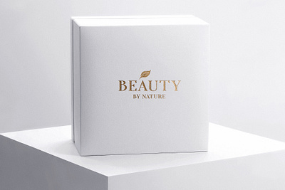 Organic Beauty Salon - Beauty by Nature beauty branding design logo logo design modern nature salon simple unique