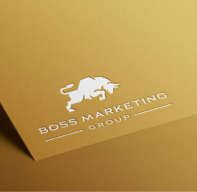 Bull logo branding bull business card design graphic design illustration logo marketing minimal vector
