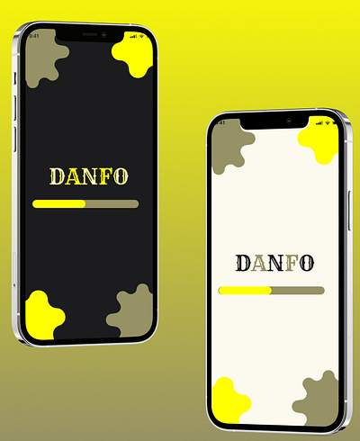 Danfo cover app page. branding logo ui ux