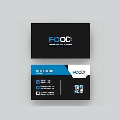 Creative Business card Template design branding business card corporate design graphic design illustration motion graphics ui vector visiting card