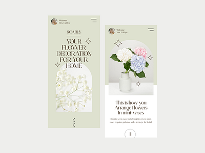 Flower Store Website Concept app design flat flat design flower interface mobile store ui ux web webdesign website