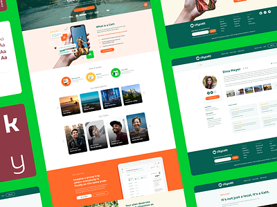 Citycatt: Website adobe xd banner branding citycatt clean ui design figma icons identity illustration product design travel ui ux website