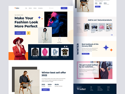 Clothing Store Web UI branding business clothing clothing store design ecommerce ecommerce website figma uiux user interface ux web web ui website