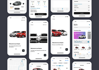 Rental Car - Ios kit app design appdesign cars ios ioskit rent car rental ui ui designer ui inspiration ui ux uiapp uidaily uidesign uiux ux design
