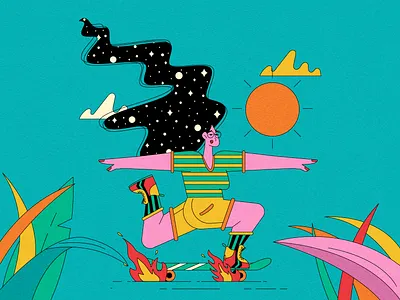 Dreams behance character character design design dreams dribbble flat character flat design flat illustration illustration illustrator procreate skateboard illustration skateboard vector skating skating girl skating girl vector skating vector vector vector illustration