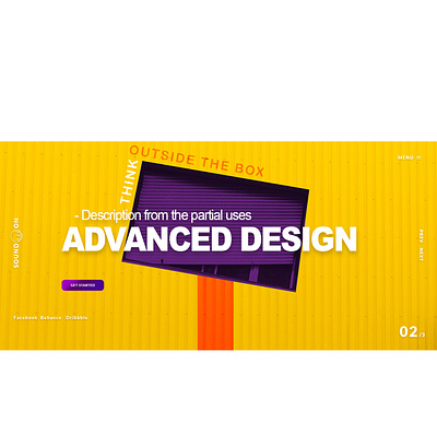 Landing Page illustration slider typography ui vector webdesign