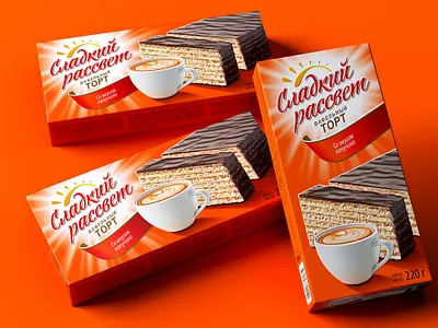 КLUK-WOW — candy with berries box brand cake cardboard box chocolate dessert food logo package package design trademark waffle cake waffles