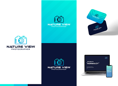 Nature view photography logo design branding creative design creative logo design flat logo graphic design illustration logo logo design ui