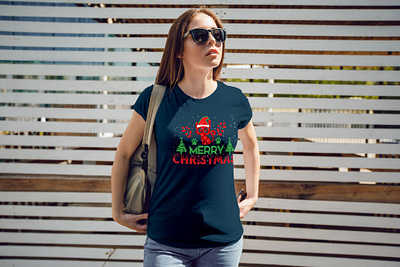 CHRISTMAS T-SHIRT DESIGN cat cat christmas cat lover christmas christmas 2021 christmas t shirt creative design free t shirt design free template graphic design graphic t shirt happy hollyday merry merry christmas t shirt t shirt design vector