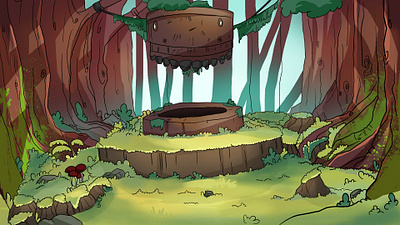 Background art animation cartoon illustration