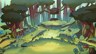 Background Art 2 animation cartoon illustration