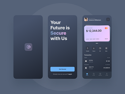 Banking app app banking banking app credit credit card crypto dashboard figma finance financial financial app fintech interface ios mobile mobile app mobile design ui user interface ux