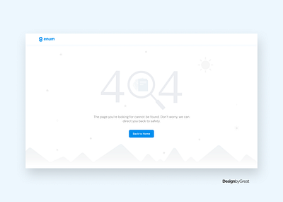 404 Error Page 404 error design illustration product design ui ui design uiux ux web website