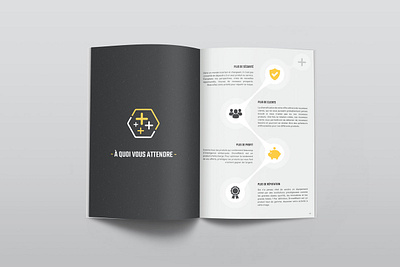 Cerbair - Booklet booklet brochure illustrator indesign print