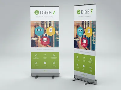 Digeiz - Kakemono illustrator indesign kakemono print