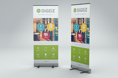 Digeiz - Kakemono illustrator indesign kakemono print