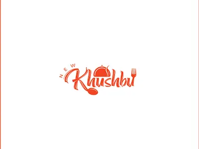 NEW KHUSHBU - logo branding branding logo design creative logo design design graphic design khushbu khushbu logo khushbu logo design logo logo design new khushbu rastaurant rastaurant logo