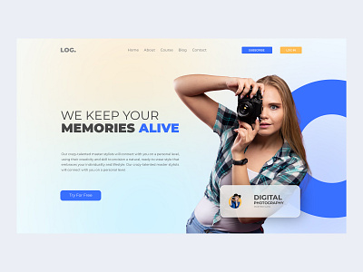 Landsing page, Home Page front page headerpage home page design interface landing page landing page design landing page ui ui design web design website website design