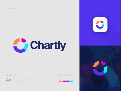 Chart logo - Analytics logo - Chartly logo - Unused ahmed rumon analytics logo branding business logo c logo c monogram chart company data visualization flat logo graph logo icon logo logo designer logo identity logo trends 2022 logotype modern logo rumzzline statistics