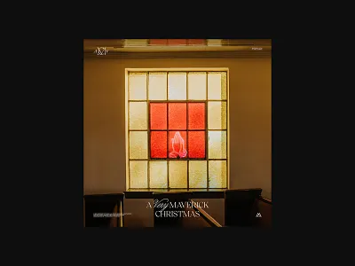 A Very Maverick Christmas album artwork artwork christmas design graphic design maverick city music music typography worship