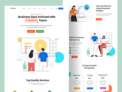 Agency Website Design UI agency agency website app designer digital service digital website homepage landing page madhu madhu mia product designer web designer website