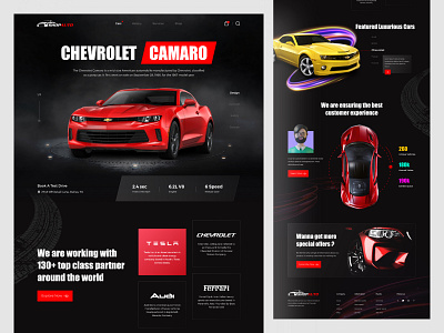 Car Automobile Shop Website automobile automobile shop automotive bmw car shop cars cpdesign creativepeoples design landing page mechanic racing sports car tesla transport trending ui vehicles web