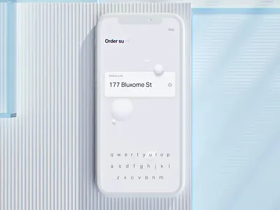 Natural Design system 3d animation brand branding c4d cgi designsystem future graphic design gui interface logo mobile motion natural simple story ui ux white