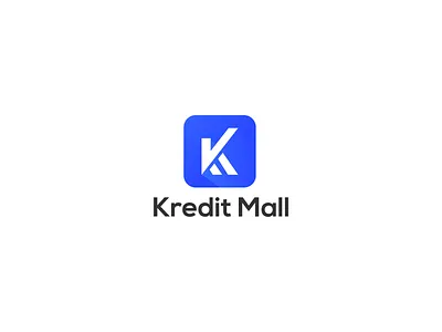 Kredit Mall Logo Design app branding design graphic design icon illustration logo typography vector