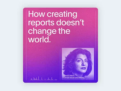 Future Friendly Podcast after effects gradient motion graphics typogaphy