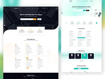 Docbase - Documentation & Knowledgebase HTML Template branding business design egenslab figma logo template themeforest ui ux