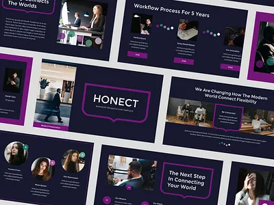 Honect – Business Multipurpose PowerPoint Template personal branding