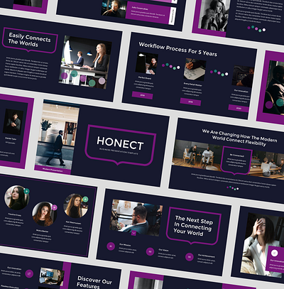 Honect – Business Multipurpose PowerPoint Template personal branding