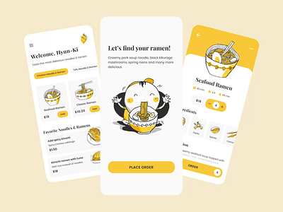 Delivery App Concept android app app design delivery delivery app design eat eating food food app food delivery ios mobile app mvp ramen ronas it service shop ui ux