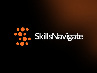 SkillsNavigate logo design branding design icon logo monogram s skills vector