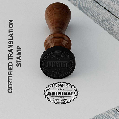 Certified Translation Stamp certified translation stamp stamp of the translator translation stamp