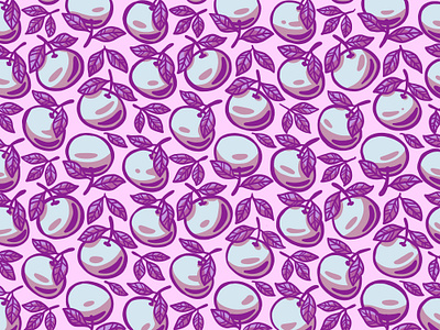 Juicy Patterns fruit grape illustration orange pattern patternillustration patterns