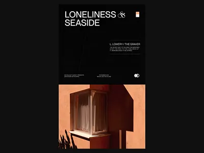 Moonlight - Loneliness & Seaside 3d app blender branding cinema4d design ecommerce em folio idea inspiration minimal moonlight motion graphics photography typography ui ux web