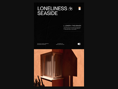 Moonlight - Loneliness & Seaside 3d app blender branding cinema4d design ecommerce em folio idea inspiration minimal moonlight motion graphics photography typography ui ux web