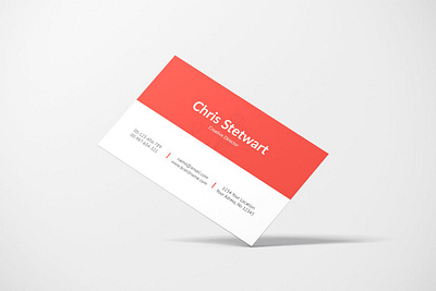 Business Card Mockup brand branding business card business cards card cards design graphics id identity information landscape logo mockup mockups profile promotion simple template