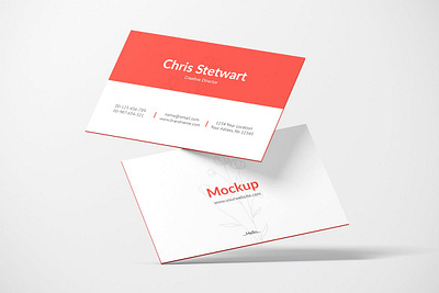 Business Card Mockup brand branding business business card business cards card cards design graphics id identity information landscape logo mockup mockups profile promotion simple template