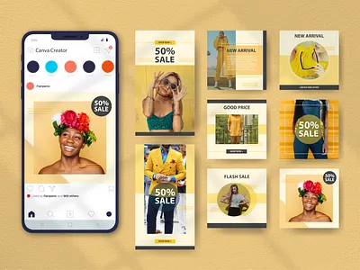 Social Media Template For Canva Creator