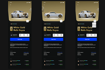 NFT - Daily UI Challenge dailyui nft ui xd