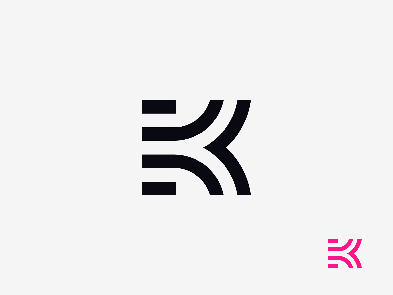 Kutuby Monogram design abstract branding creative logo education icon learning lettermark logo logo design logofolio logotype mark monogram symbol teaching tech technology web app website