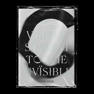 Invisible SKG black and white cover editorial graphic design minimal print print design typ type typography visual visual id